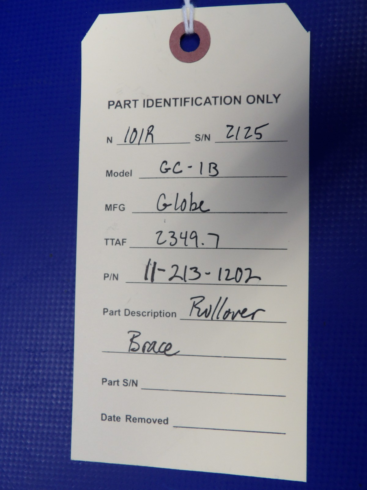 Globe GC-1B Swift Rollover Brace P/N 11-213-1202 (0226-490)14