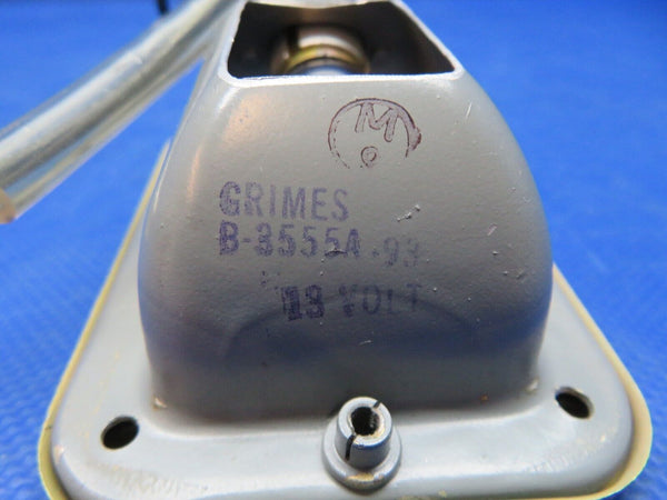 Mooney M20 / M20E Grimes Dome Light & Cover 13v P/N B-3555A-93 TESTED (0424-189)