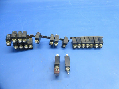 Piper PA-28-161 Warrior Circuit Breaker Set P/N 435-205-103 (0824-1020)