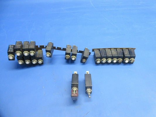 Piper PA-28-161 Warrior Circuit Breaker Set P/N 435-205-103 (0824-1020)