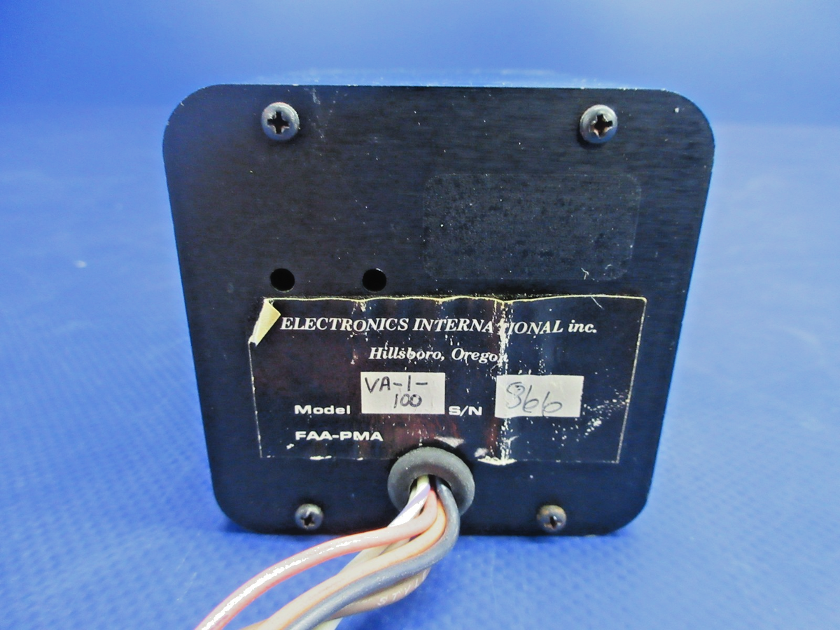 Electronics Intl Voltage Ammeter Indicator & Switch VA-1-100 WARRANTY (0826-839)4