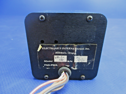 Electronics Intl Voltage Ammeter Indicator & Switch VA-1-100 WARRANTY (0826-839)4