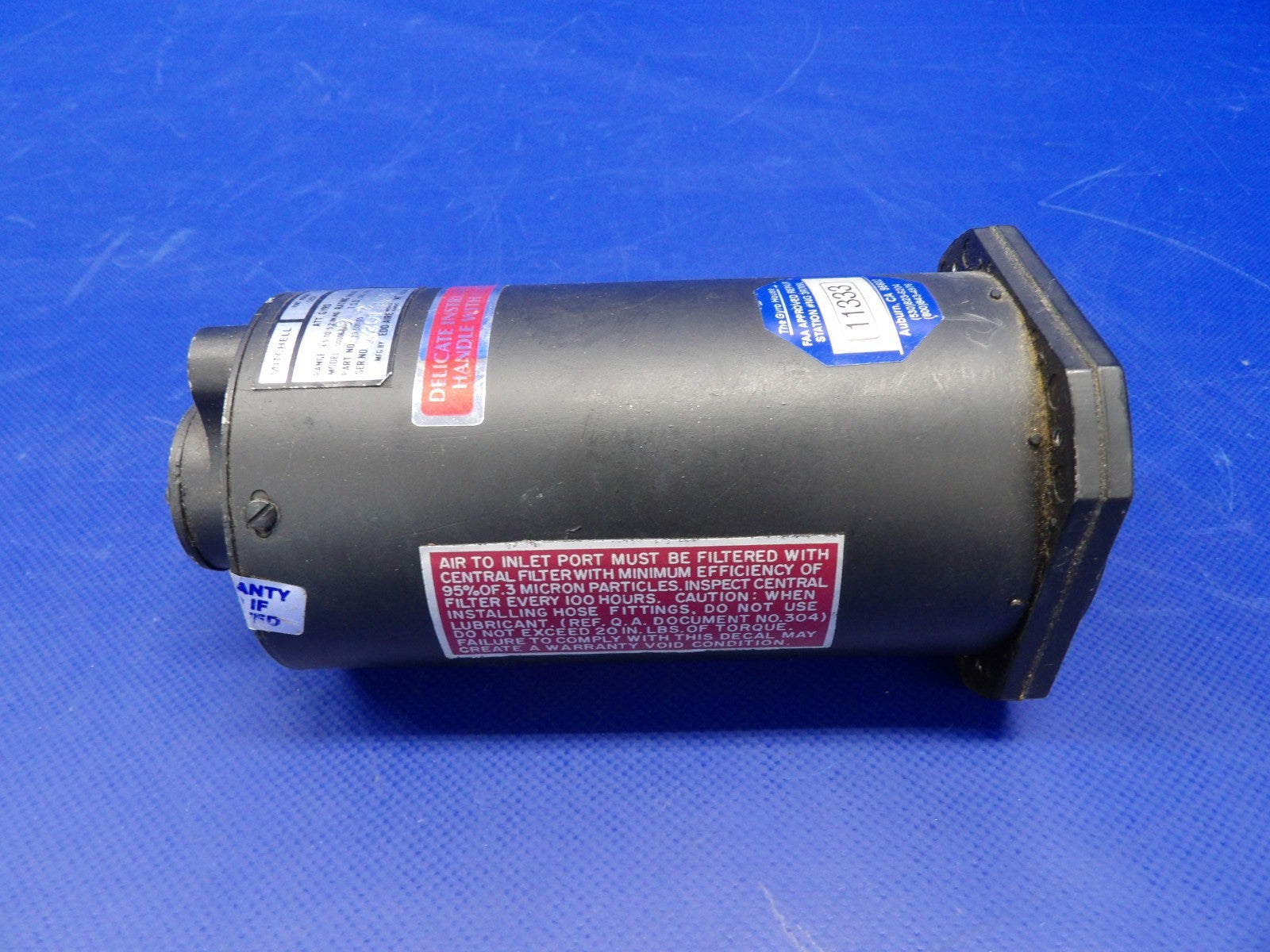 Edo-Aire 5000E-9 Mitchell Attitude Indicator P/N 52D67 WARRANTY (0726-2069)7