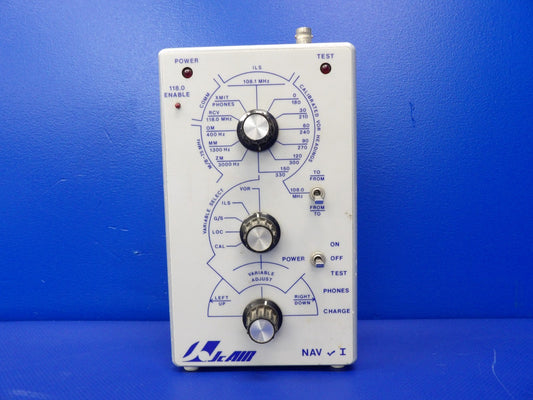 JC AIR VOR/COMM Ramp Tester P/N 01-0235-00 WARRANTY (0626-1259)0