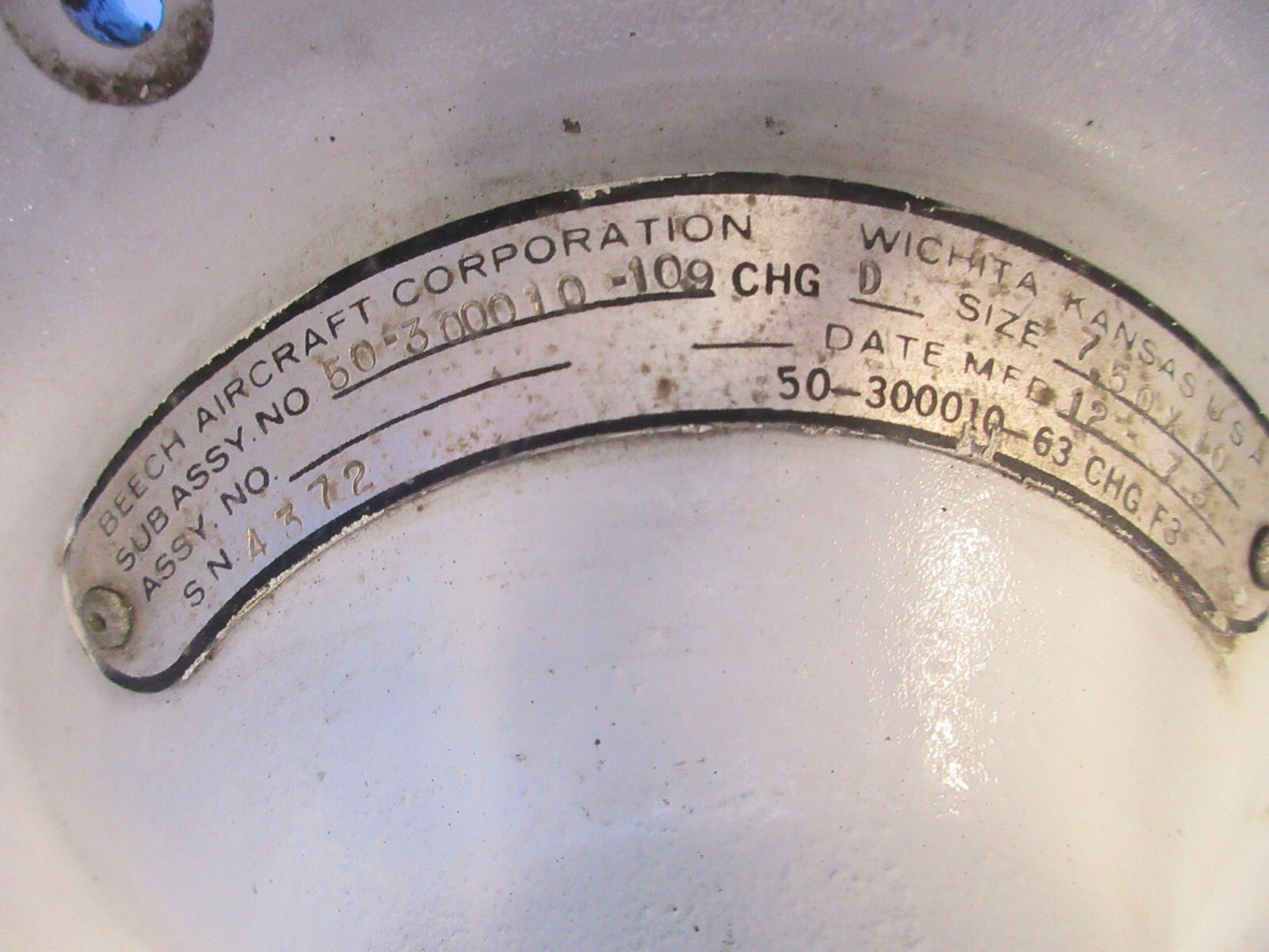 B.F. Goodrich Wheel Half Assembly 7.50 x 10 P/N 50-300010-109 (0523-564)5