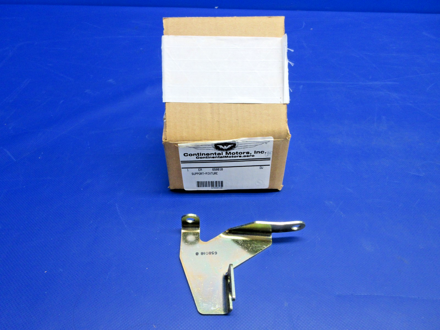 Continental Mixture Control Cable Support P/N 658018 NOS (0326-717)0