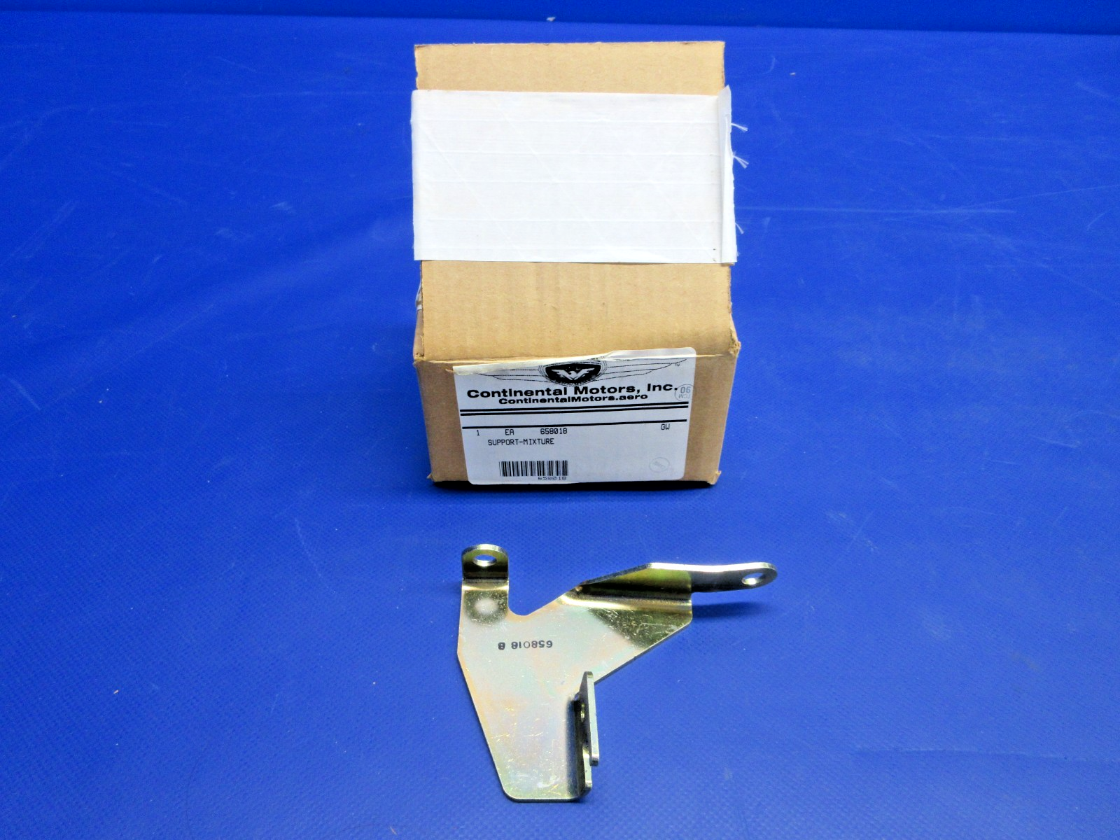 Continental Mixture Control Cable Support P/N 658018 NOS (0326-717)0