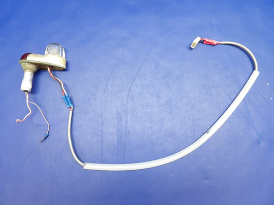 Piper Aztec Whelen LH Wing Tip Strobe Light 14V P/N A650-PR TESTED (0626-1300)0