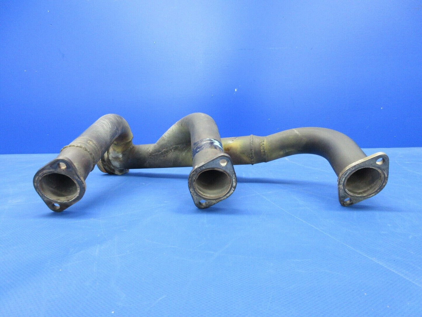 Beech 95 / D95A Travel Air LH Engine Exhaust Risers Doyn Conv. 540 (0824-1250)