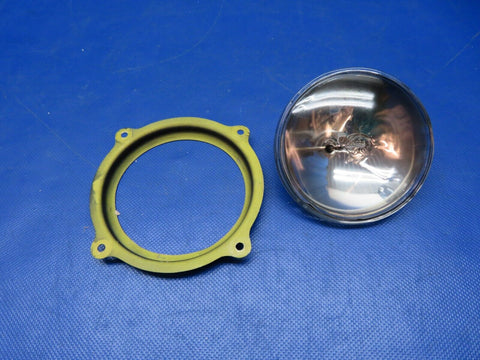 Beech C24R Landing Light Bulb & Retaining Ring P/N 169-110000-235 (0524-1562)