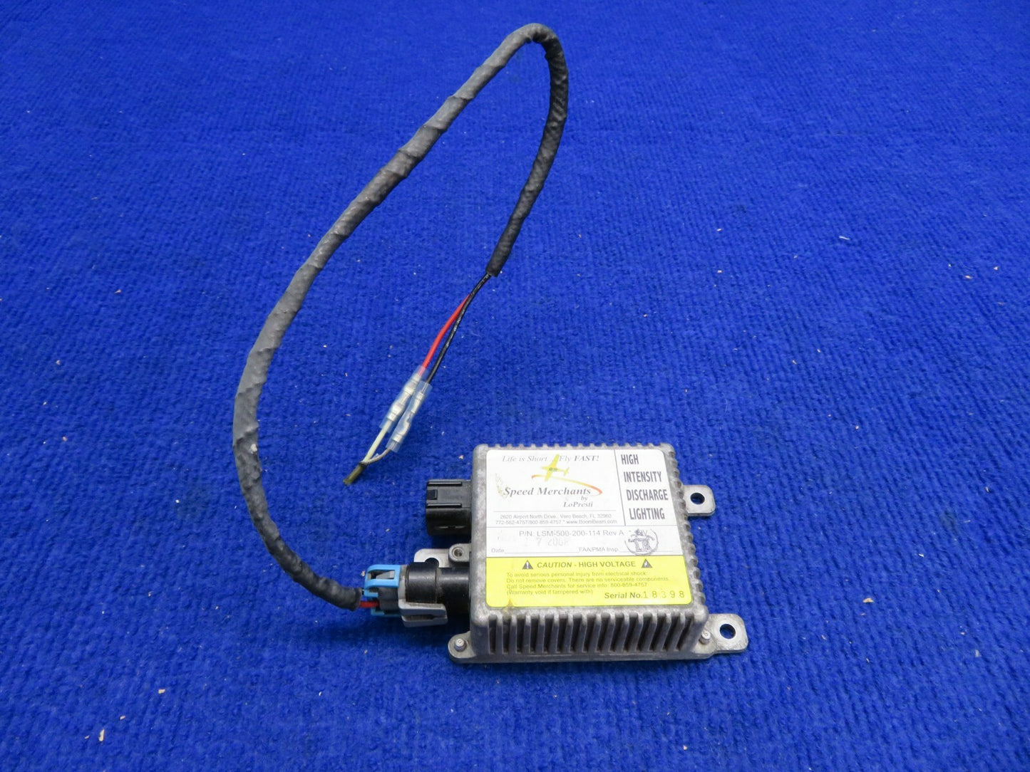 LoPresti High Intensity Discharge Lighting Unit 12V LSM-500-200-114 (0222-815)0