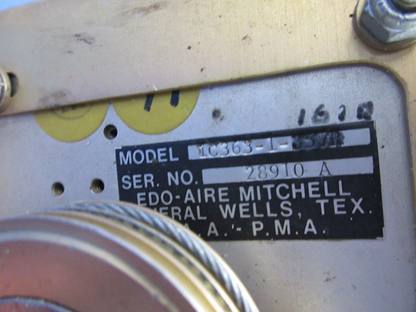 Piper PA-23-250 Aztec Edo-Aire Mitchell Roll Servo P/N 1C363-1-161R (0624-800)