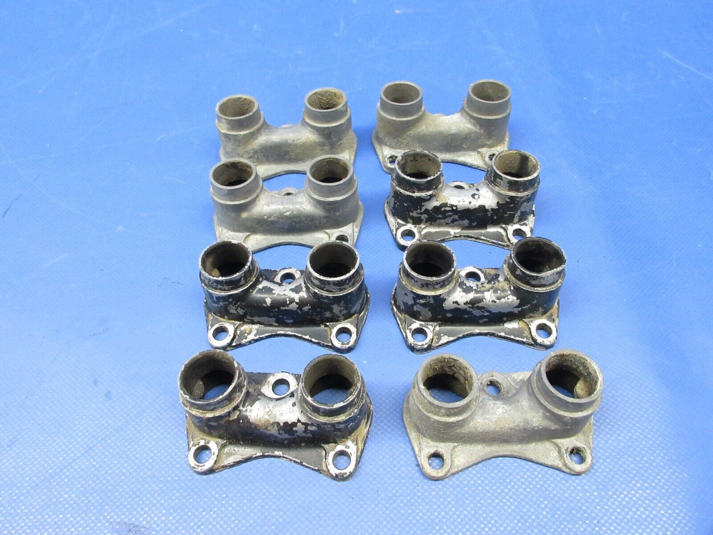Continental Push Rod Housing Flange P/N 530163 LOT OF 8 (0524-1349)