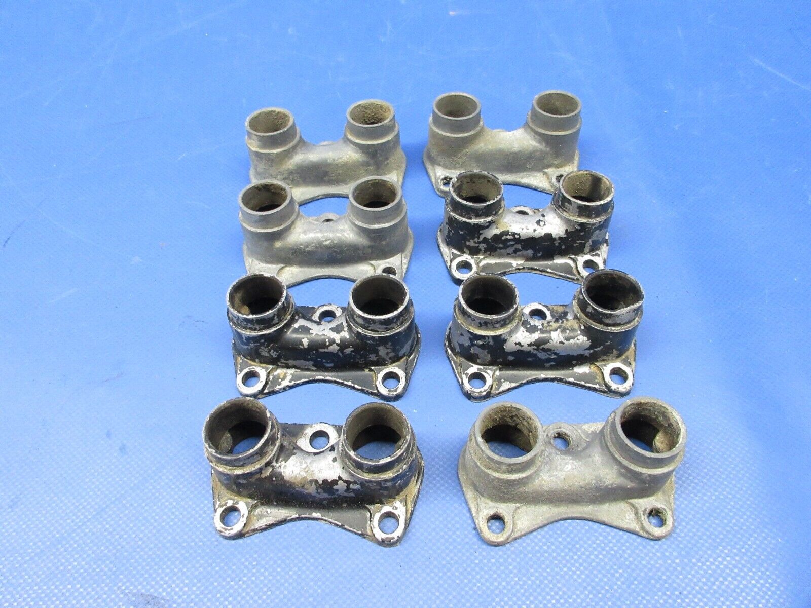Continental Push Rod Housing Flange P/N 530163 LOT OF 8 (0524-1349)