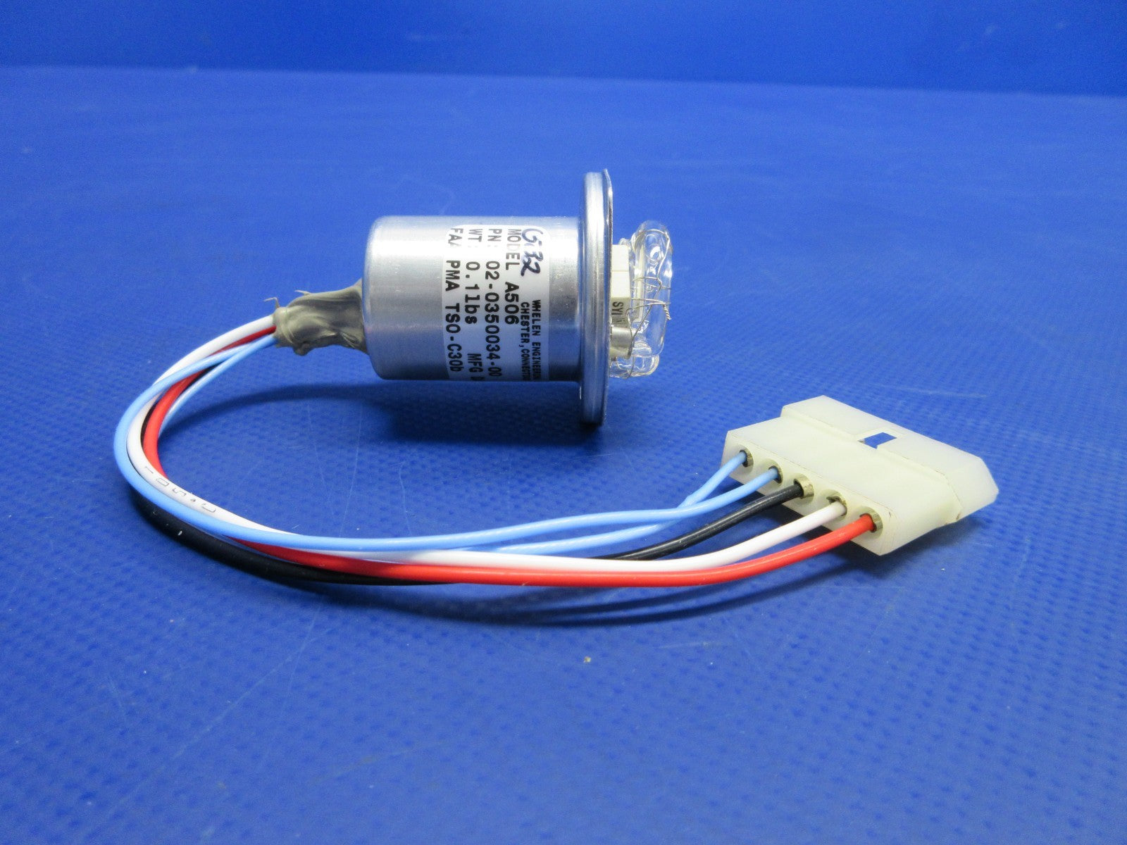 Whelen A506 Strobe Flash Tube P/N 02-0350034-00 NOS (0426-803)5