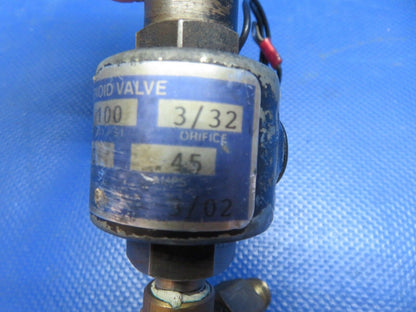 Cessna 337 / P337H Skymaster Lake Solenoid Valve 24v P/N 44008 TESTED (0824-199)