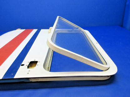 Cessna 172 / 172M LH Cabin Door P/N 0511803-1 w/ Hinges (0726-856)15