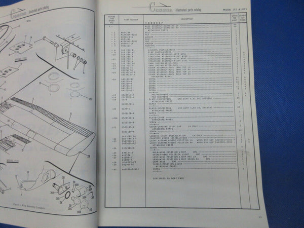 Cessna 172 & Skyhawk 1963 - 1970 & Powermatic Parts Catalog P426-12 (1024-1297)