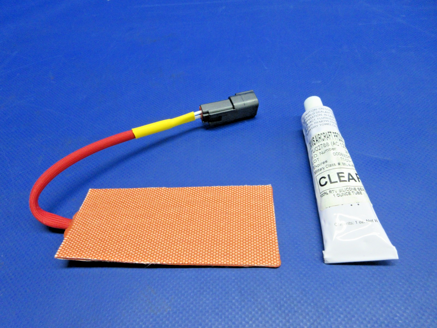 Tanis Engine Heating Case Pad Upper /LWR P/N TEP2928-115/80 NOS (0326-987)3