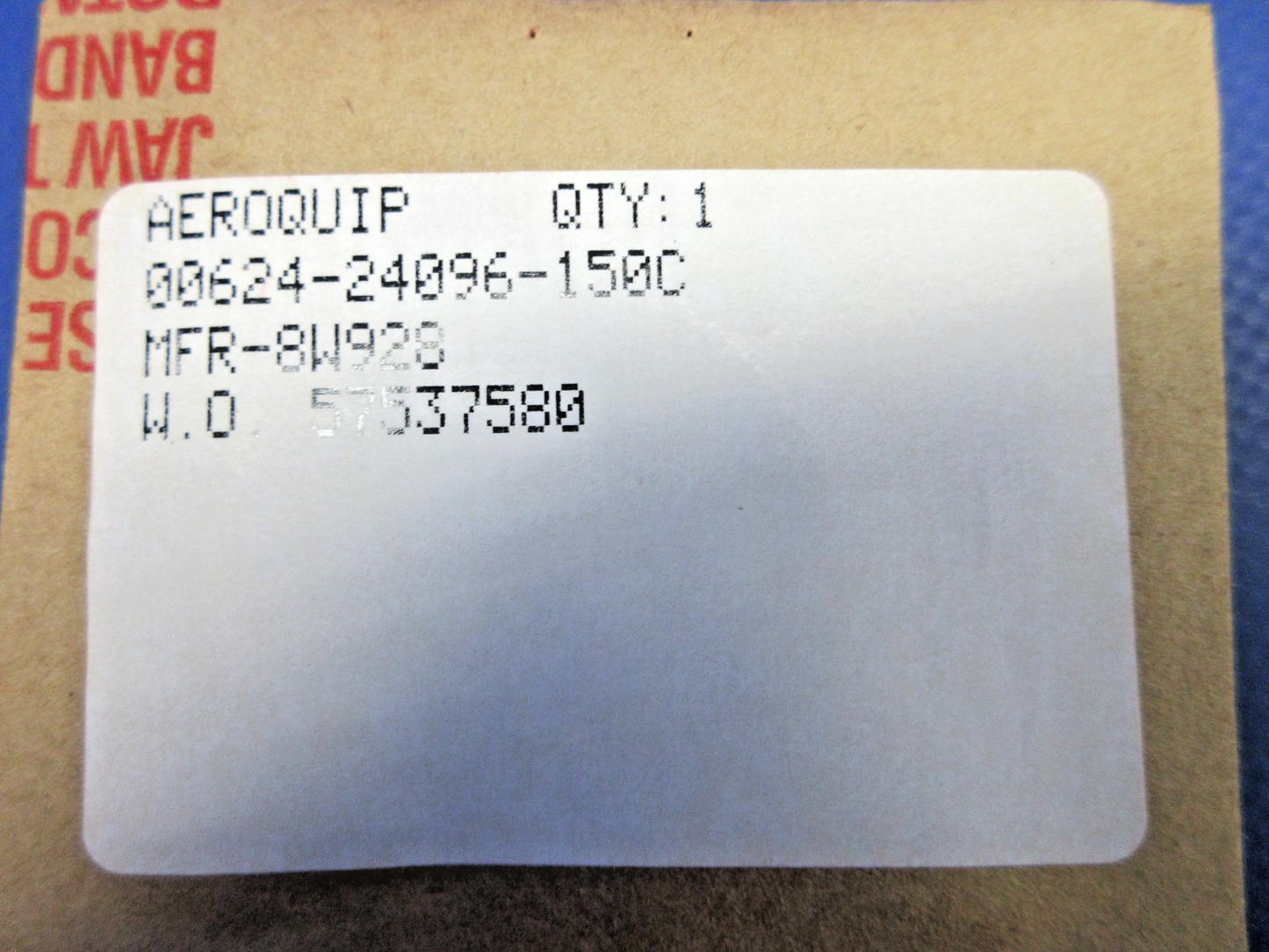 Aeroquip Air Duct Gasket w/8130 P/N 24096-150C LOT OF 13 NOS (0426-838)3