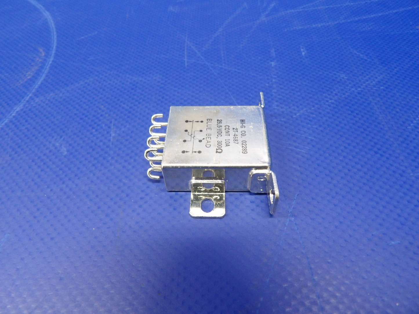Beech Sealed Relay 26.5V P/N 50-380048-1 NOS (0426-1280)2