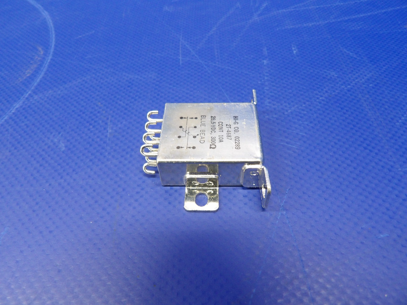 Beech Sealed Relay 26.5V P/N 50-380048-1 NOS (0426-1280)2
