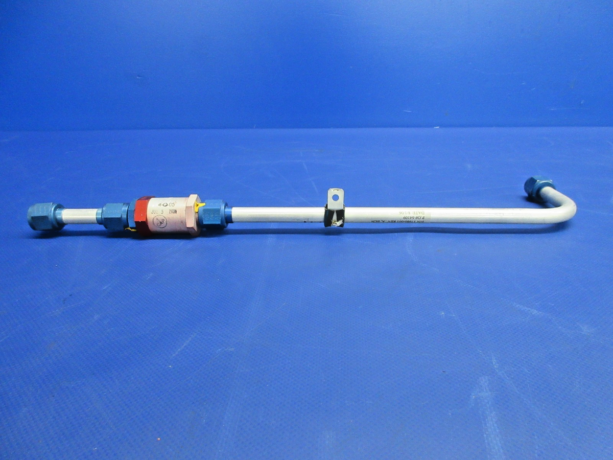 Cirrus SR22 Fuel Check Valve & Lines LH & RH P/N 340100, 17980-001 (0926-797)16