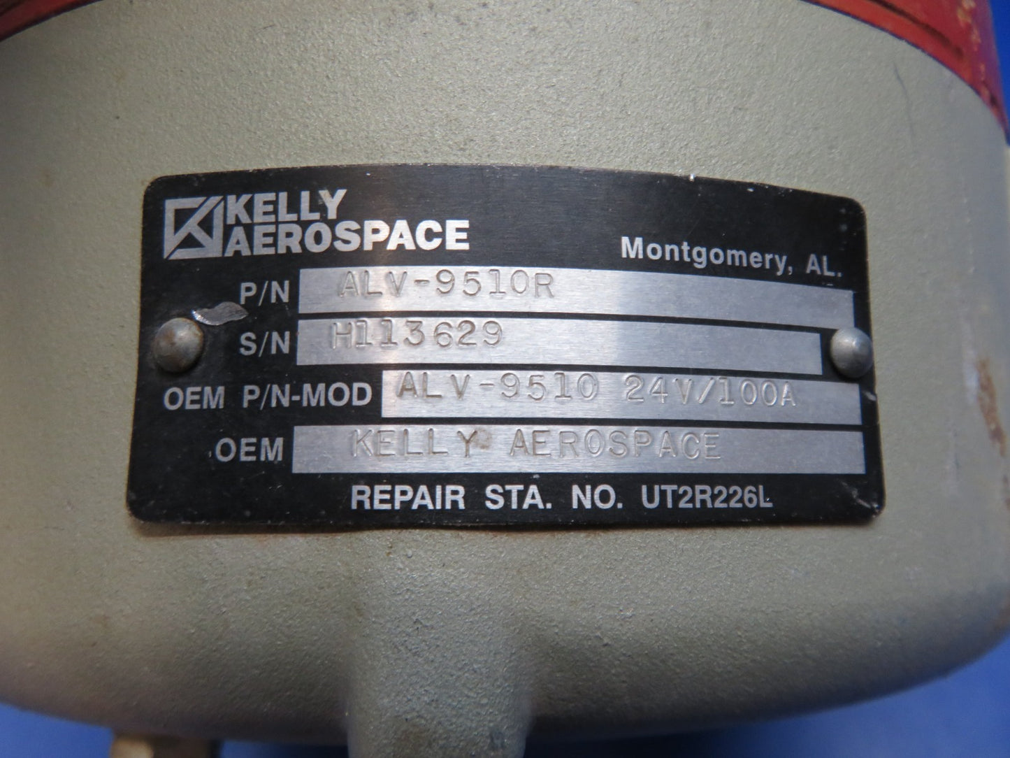 Cessna 421 Kelly Aerospace Alternator 24v 100amp ALV-9510R WARRANTY (0326-181)1