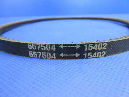 Continental IO-360 Alternator Drive Belt P/N 657504 LOT OF 2 NOS (0326-745)2