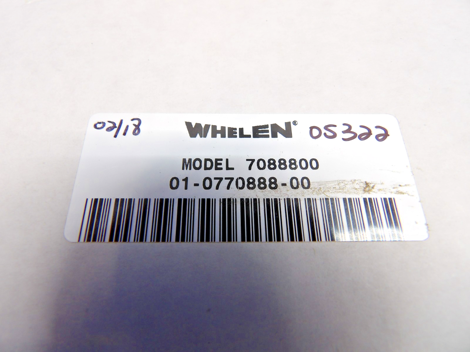 Whelen 7088800 Aviation Strobe Power Supply 28V 01-0770888-00 TESTED (0426-1342)1