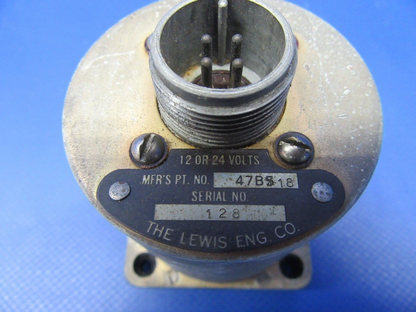 Lewis Engineering Carburetor Air Temperature Indicator P/N 47B18 CORE (0324-28)