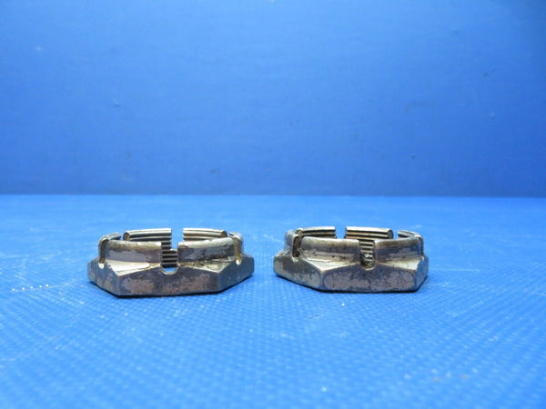 =Beech C24R Sierra MG Axle Nut 1-3/4" P/N AN7502-24 LOT OF 2 (0524-1180)