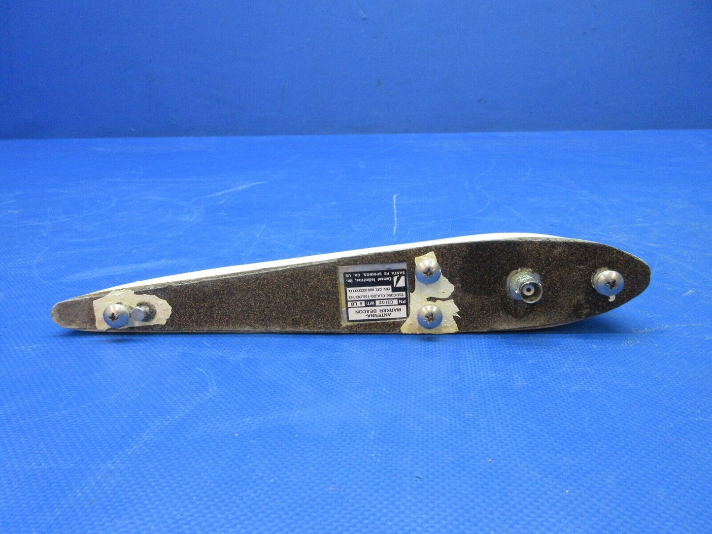 =Piper PA-28-181 Archer III Comant Marker Beacon Antenna P/N CI-102 (1124-1218)