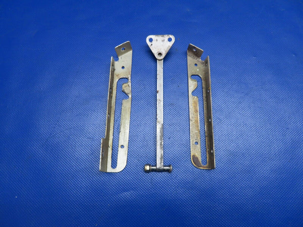 Cessna 210 Cabin Door Stop RH Assy Brackets & Arm P/N 1215144-2 (0724-1858)