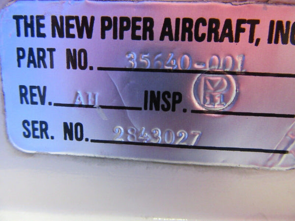 1996 Piper PA-28-181 Archer RH Aileron P/N 35640-001 / 35640-01 (1024-06)