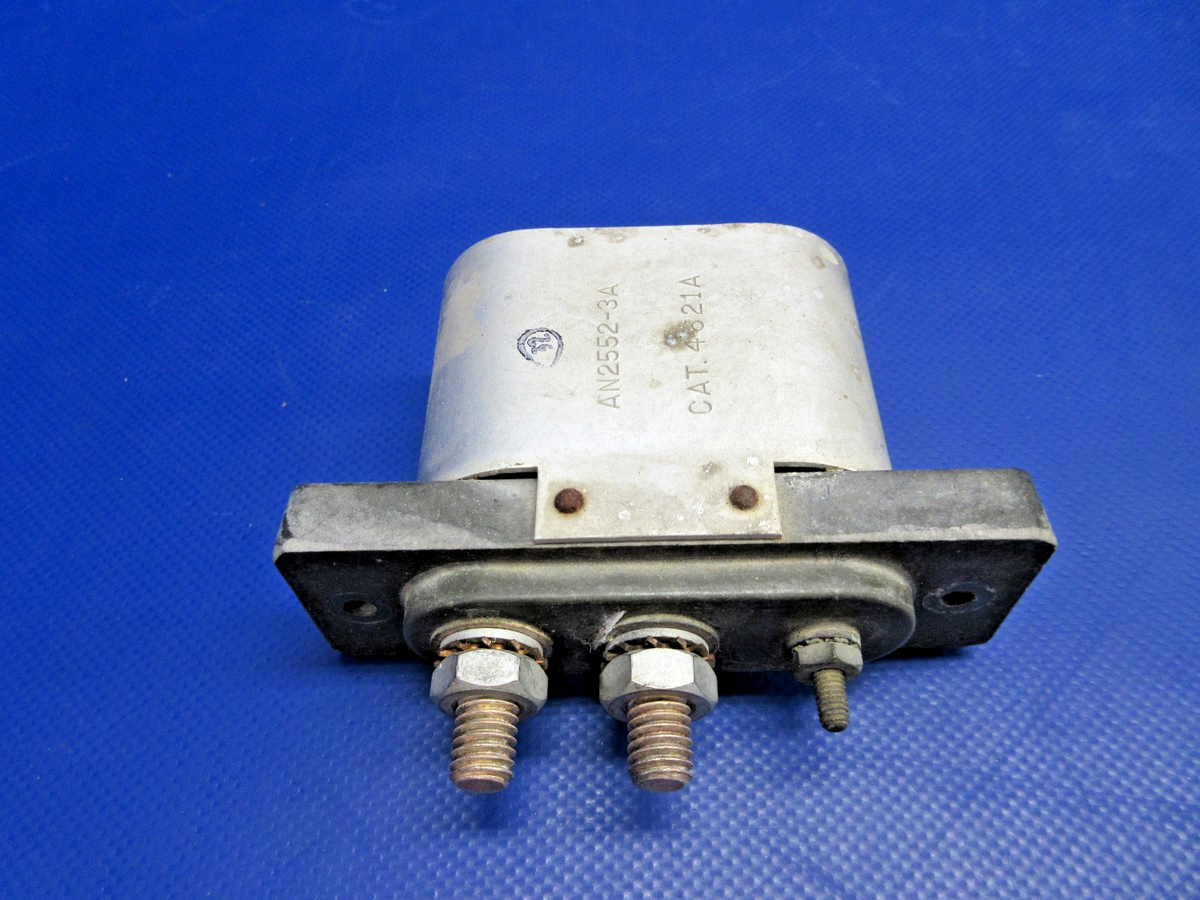 Rockwell Commander 112 External Power Receptacle P/N AN2552-3A TESTED (0826-846)3