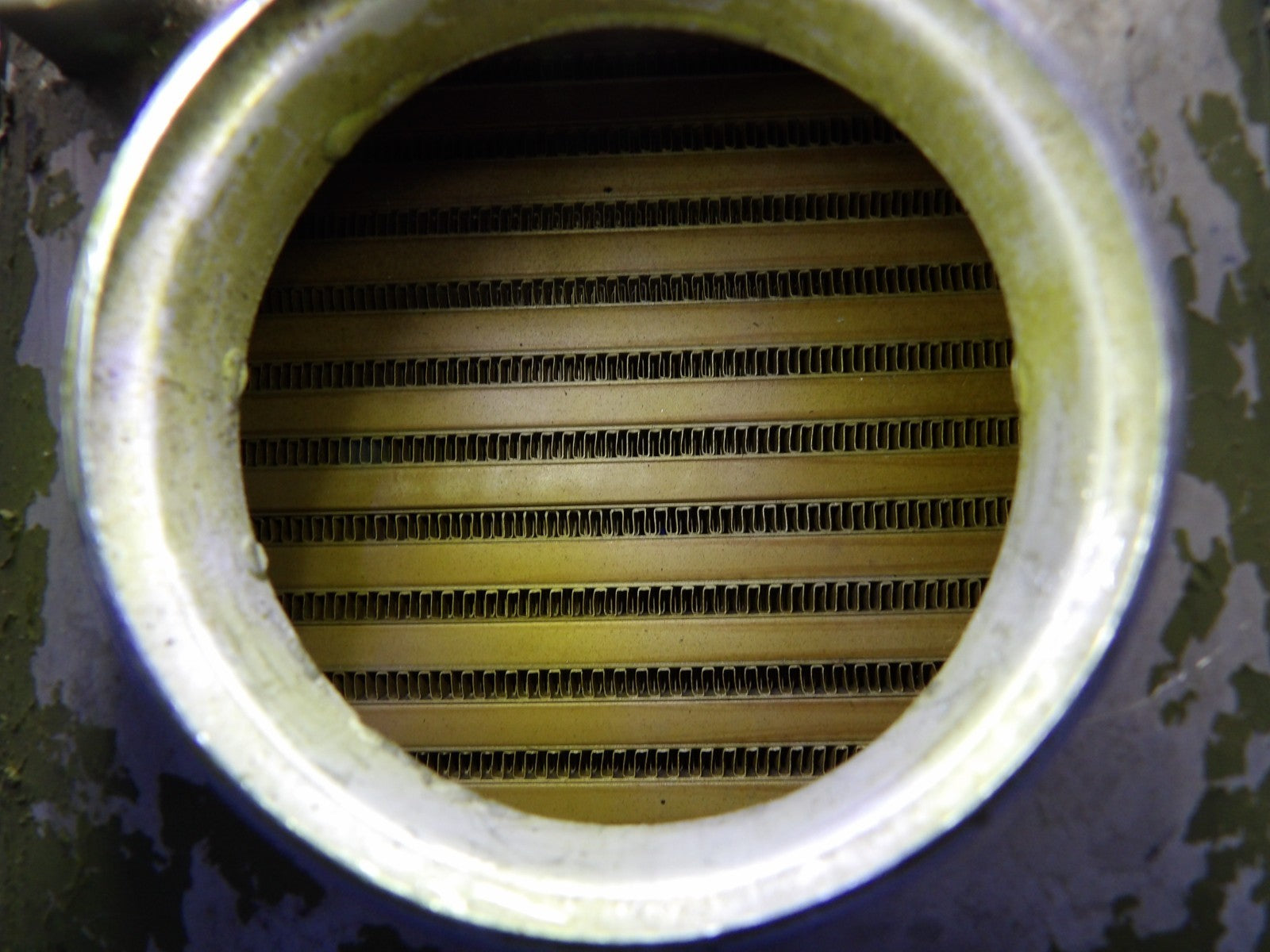 Cessna 421 Stewart-Warner Pressurization Heat Exchanger P/N 8471A (0726-1217)12