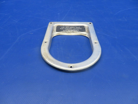 Cessna 421 LH Fuel Selector Carpet Retainer P/N 5014086-3 (0726-401)0