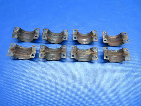 Cessna 177B Exhaust Rise Clamp Half P/N 0750161-25 LOT OF 8 (0624-1777)