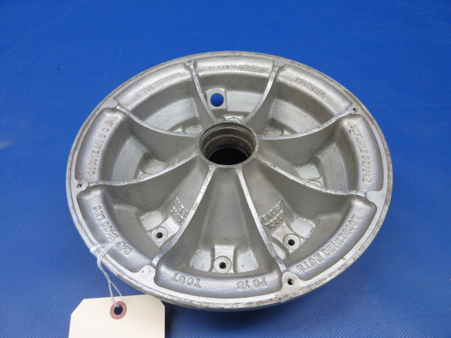 Goodyear Wheel Half 6.50x10 Type III P/N 511860-M (0424-1142)