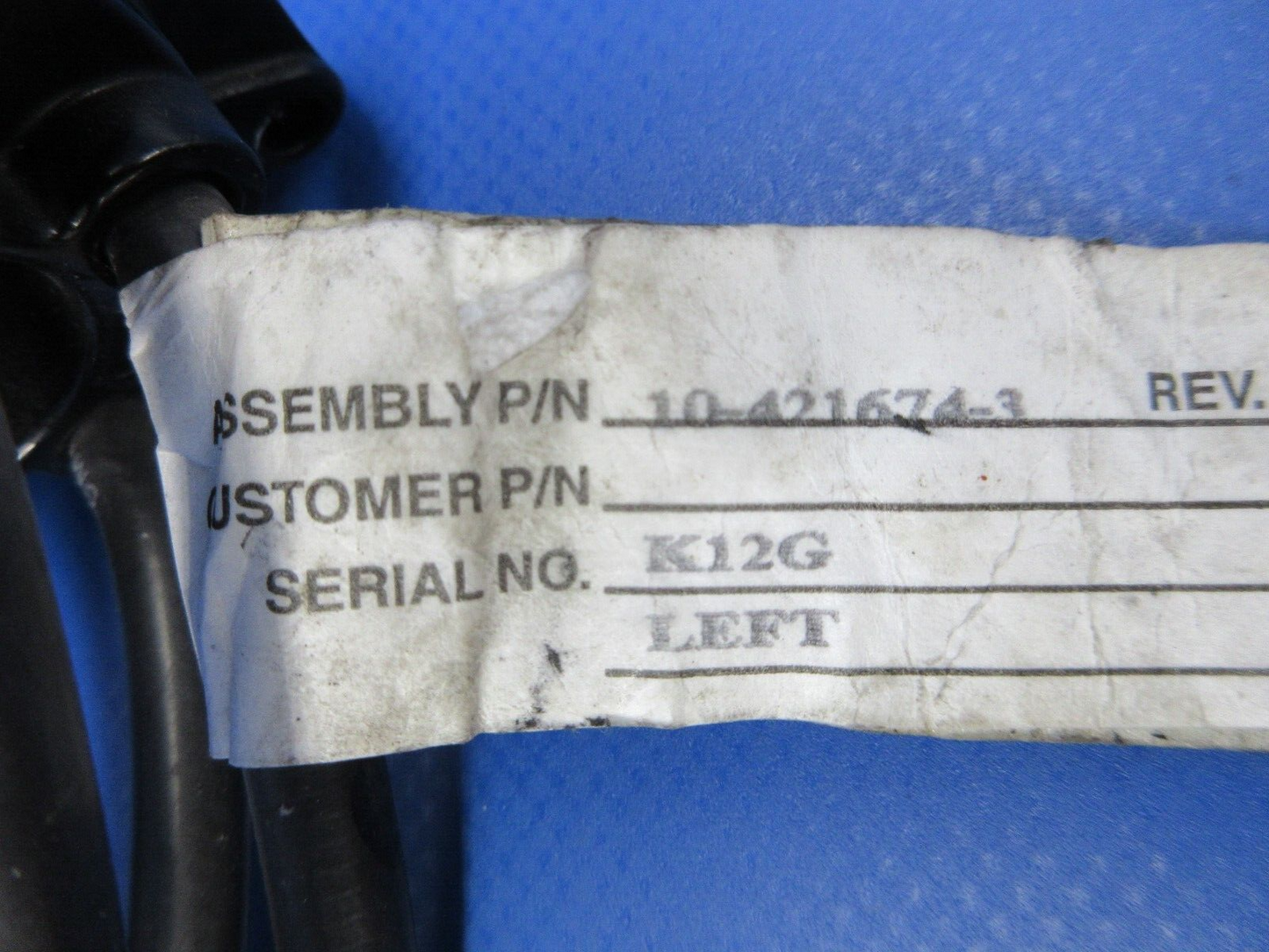 Continental TSIO-360-C Magneto Ignition Harness L&R 10-421674-3 LH (0824-2080)