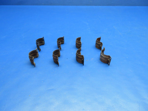 Cessna 177B Exhaust Rise Clamp Half P/N 0750161-25 LOT OF 8 (0624-1777)