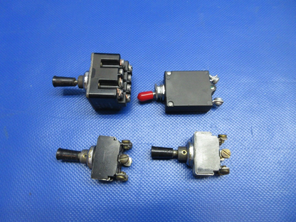 Cessna 337 / P337H Skymaster Toggle Switches P/N MS27406-1 LOT OF 11 (0724-1929)