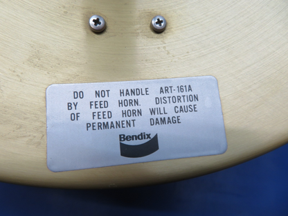 Bendix ART-161A Radar Antenna / Receiver Trans 4001018-6106 FOR PARTS (0326-242)3