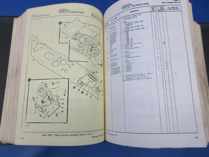 Allison / Convair 340/440 Prop-Jet Convair Illustrated Parts Catalog (0824-1257)