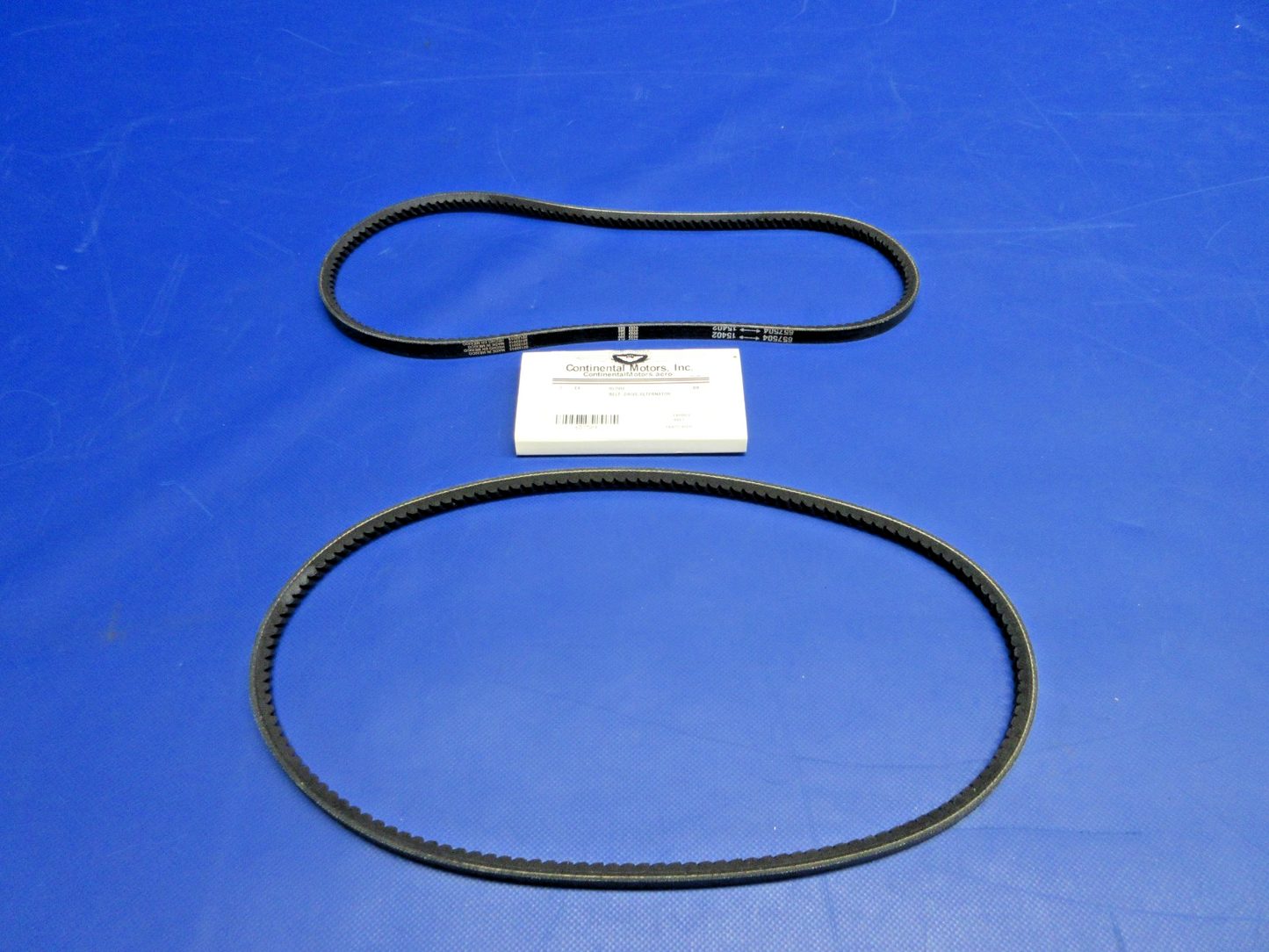 Continental IO-360 Alternator Drive Belt P/N 657504 LOT OF 2 NOS (0326-745)0