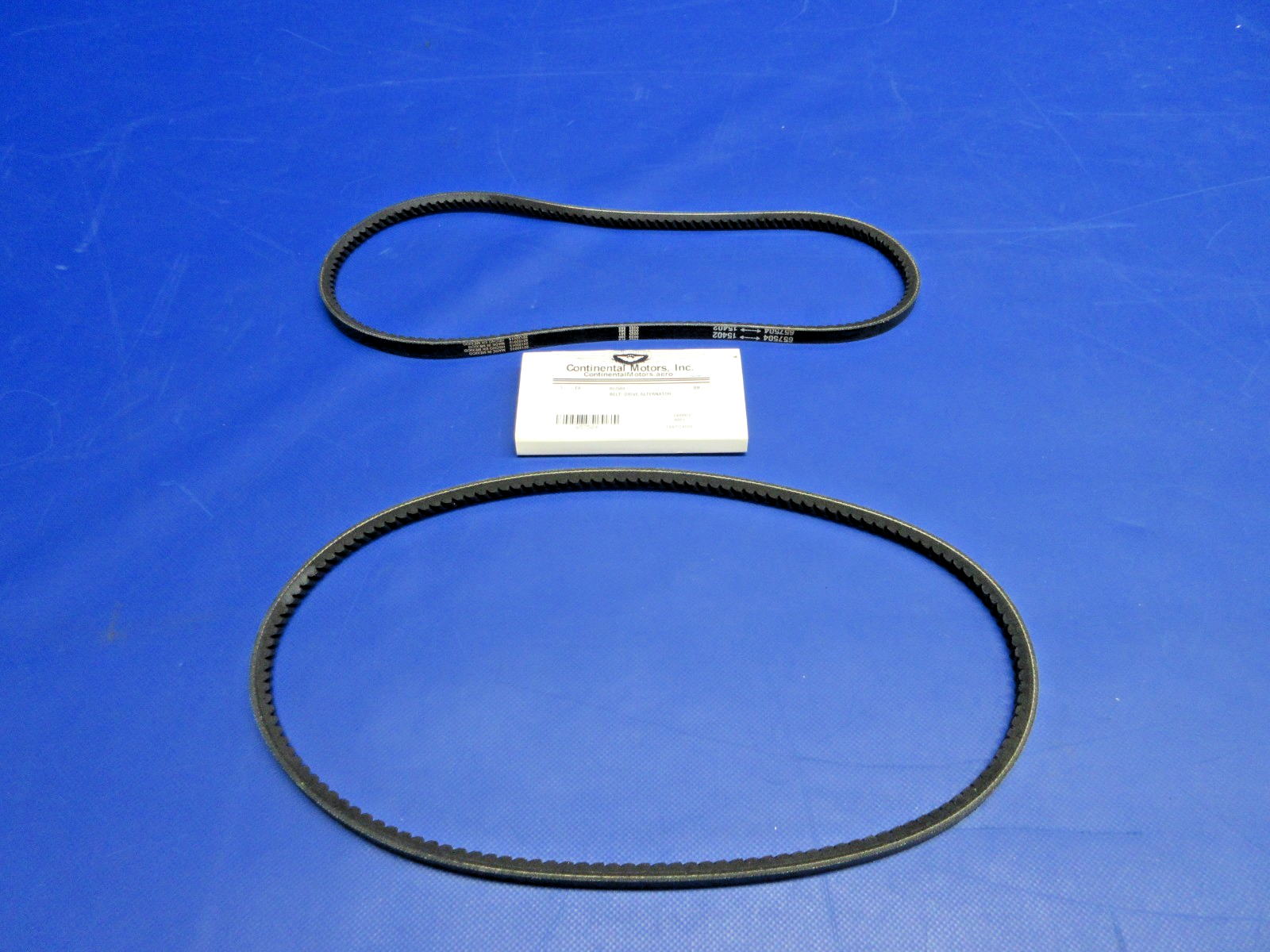 Continental IO-360 Alternator Drive Belt P/N 657504 LOT OF 2 NOS (0326-745)0