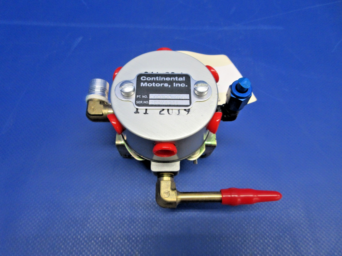 Continental Metered Fuel Injection System w/8130 P/N 646508-10A7 NOS (0326-701)7