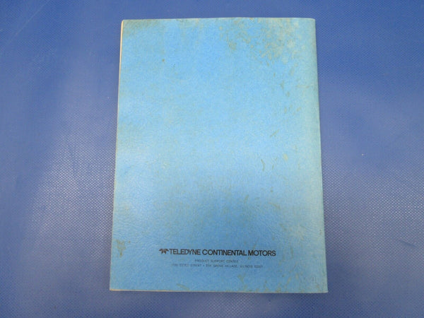 Continental W-670 Series Overhaul Manual and Parts Catalog (0324-1281)