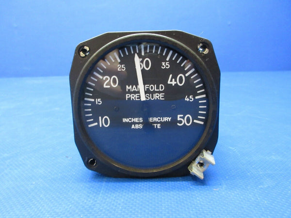 Early Cessna 210 Ranco Manifold Pressure Gauge AN5770-3 WARRANTY (1124-1258)